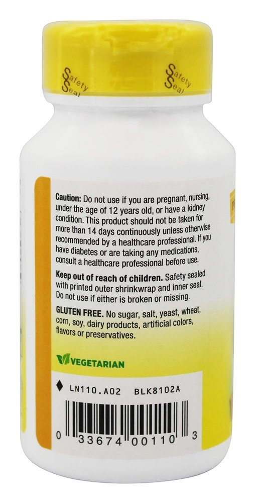 Comprar Bexiga Renal 465 mg. - Cápsulas vegetarianas 100 Nature's Way - Imagem 3