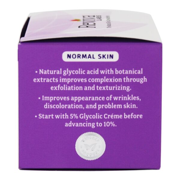 Comprar Força Profissional 10 % Ácido Glicólico Anti-Aging Face Creme - 1.5 oz. Reviva Labs - Imagem 4