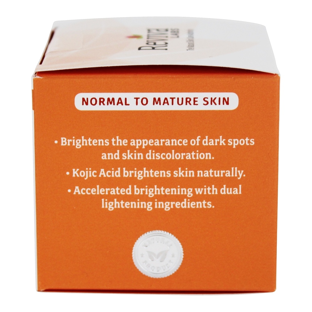 Comprar Ponto marrom da força profissional que ilumina a nata da cara da noite com ácido de Kojic - 1.5 oz. Reviva Labs - Imagem 3