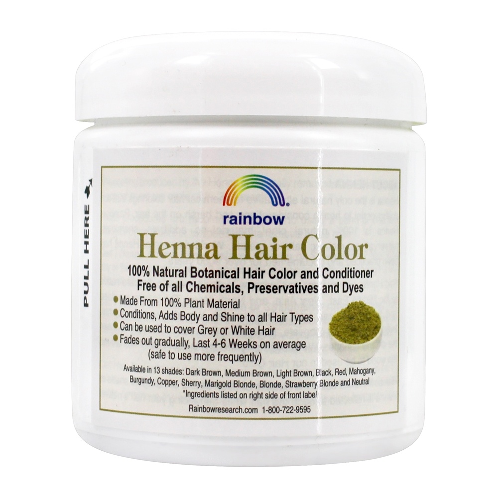 Comprar Cor do Cabelo de Henna e Condicionador Borgonha - 4 oz. Rainbow Research - Imagem 2