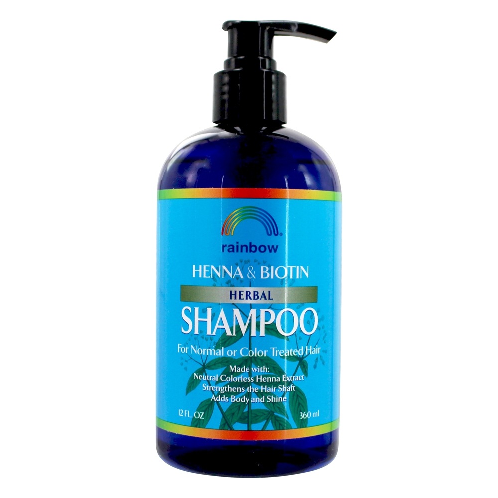 Comprar Shampoo Herbal de Hena & Biotina - 12 fl. oz. Rainbow Research