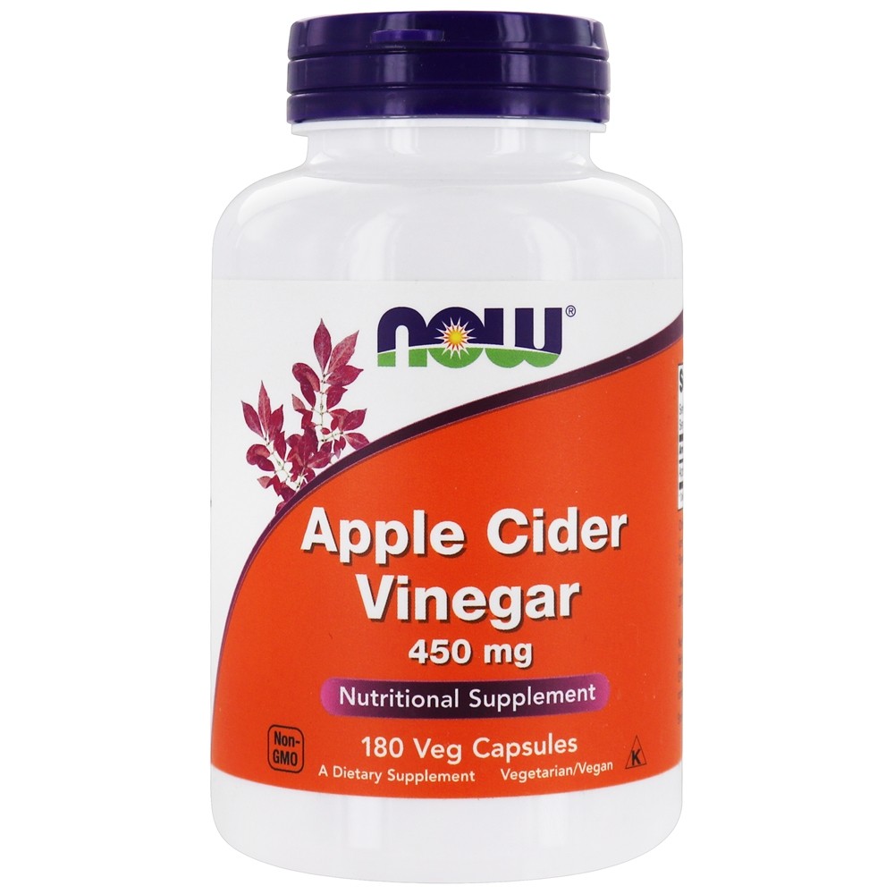 Comprar Suplemento Nutricional a Vinagre de Maçã 450 mg . - 180 Cápsula (s) vegetal (s) NOW Foods