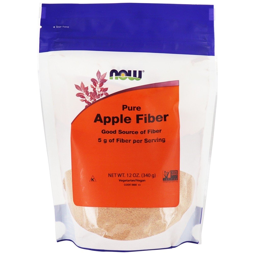 Comprar Pó De Fibra De Maçã - 12 oz. NOW Foods