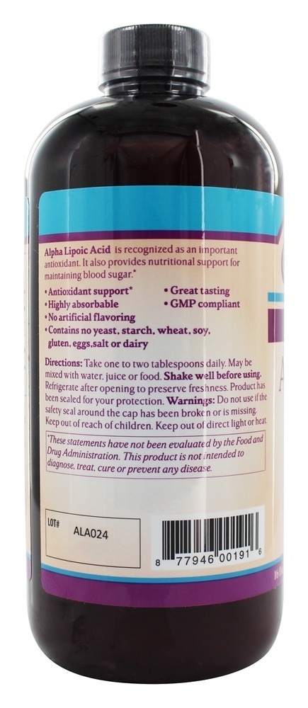 Comprar Líquido Alpha Ácido lipóico - 16 fl. oz. Life Solutions - Imagem 3