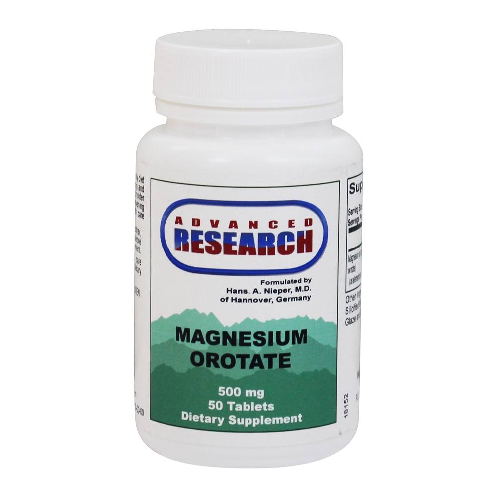 Comprar Orotato de Magnésio 500 mg. - 50 Tablets Advanced Research