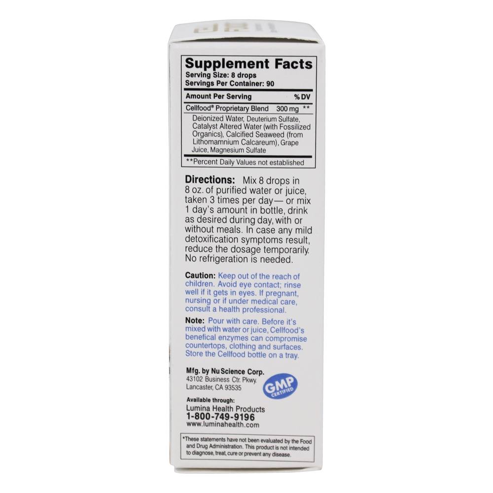 Comprar CellFood Oxigênio Líquido + Suplemento Nutricional - 1 fl. oz. Lumina Health - Imagem 3
