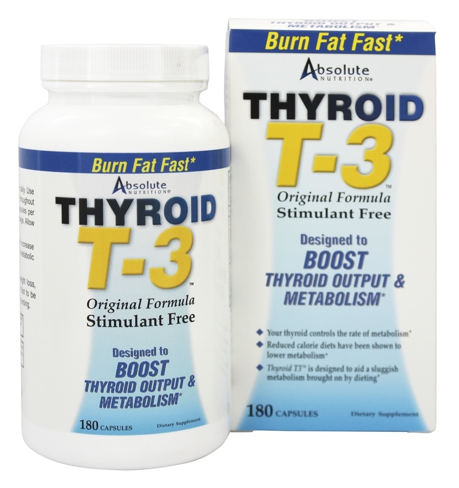 Comprar Tiróide T-3 Original Fórmula Estimulante Livre - Cápsulas com 180 anteriormente Thyrox Absolute Nutrition
