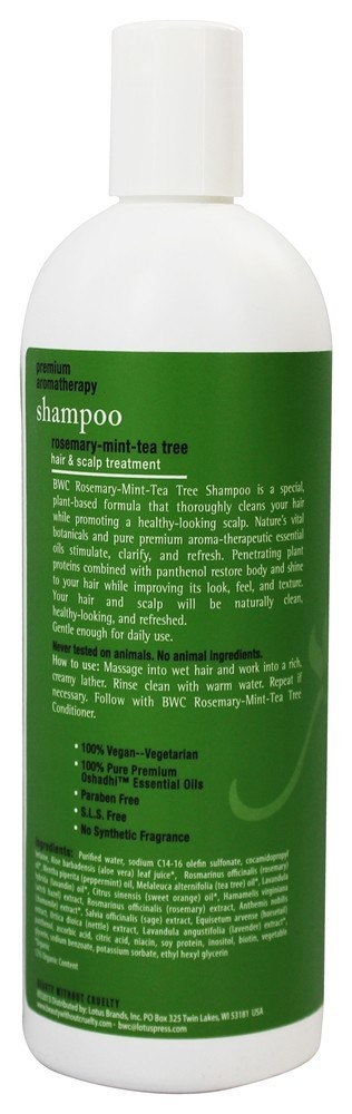 Comprar Shampoo Hair & Scalp Tratamento Rosemary Mint Tea Tree - 16 fl. oz. Beauty Without Cruelty - Imagem 2