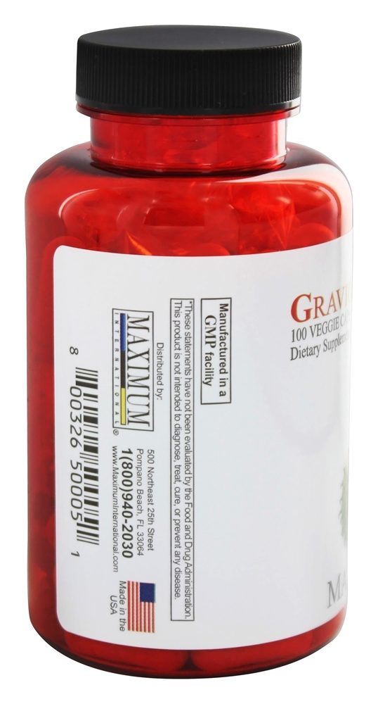 Comprar Maximizar Graviola 750 mg. - Cápsulas vegetarianas 100 Maximum International - Imagem 3