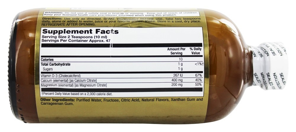 Comprar Sabor natural do creme do limão do citrato líquido do magnésio do cálcio - 16 fl. oz. LifeTime Vitamins - Imagem 3