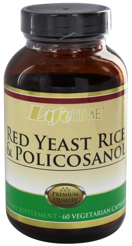 Comprar Arroz de Levedura Vermelha e Policosanol - Cápsulas vegetarianas 60 LifeTime Vitamins