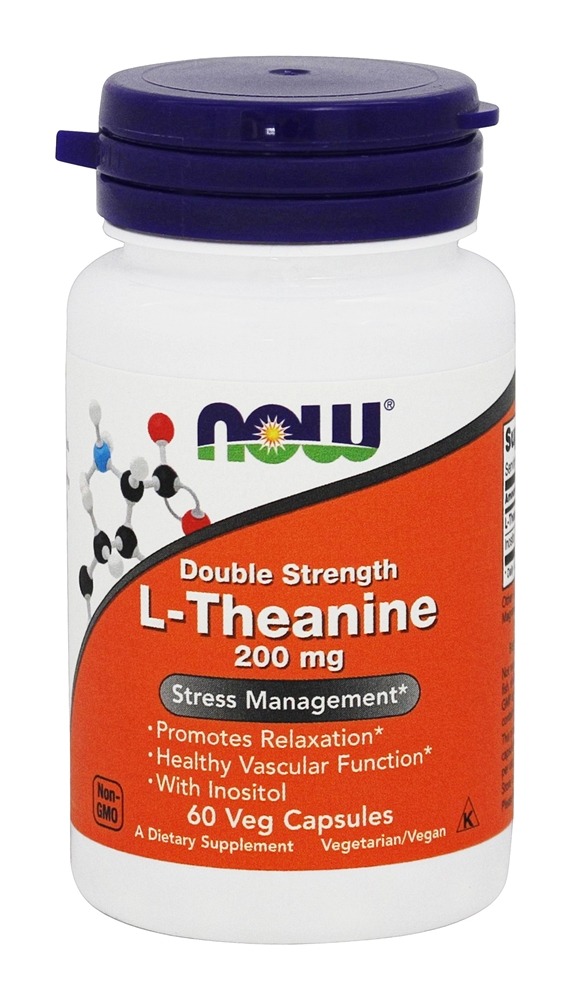 Comprar L-Teanina 200 mg. - Cápsulas vegetarianas 60 NOW Foods