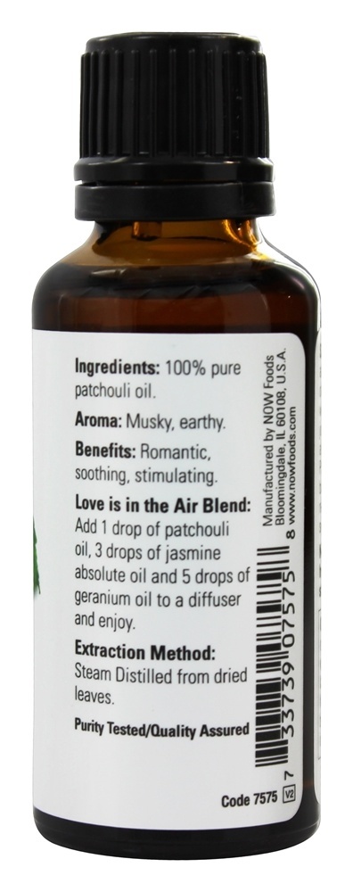 Comprar Óleo Essencial de Patchouli 100% Pure - 1 fl. oz. NOW Foods - Imagem 2