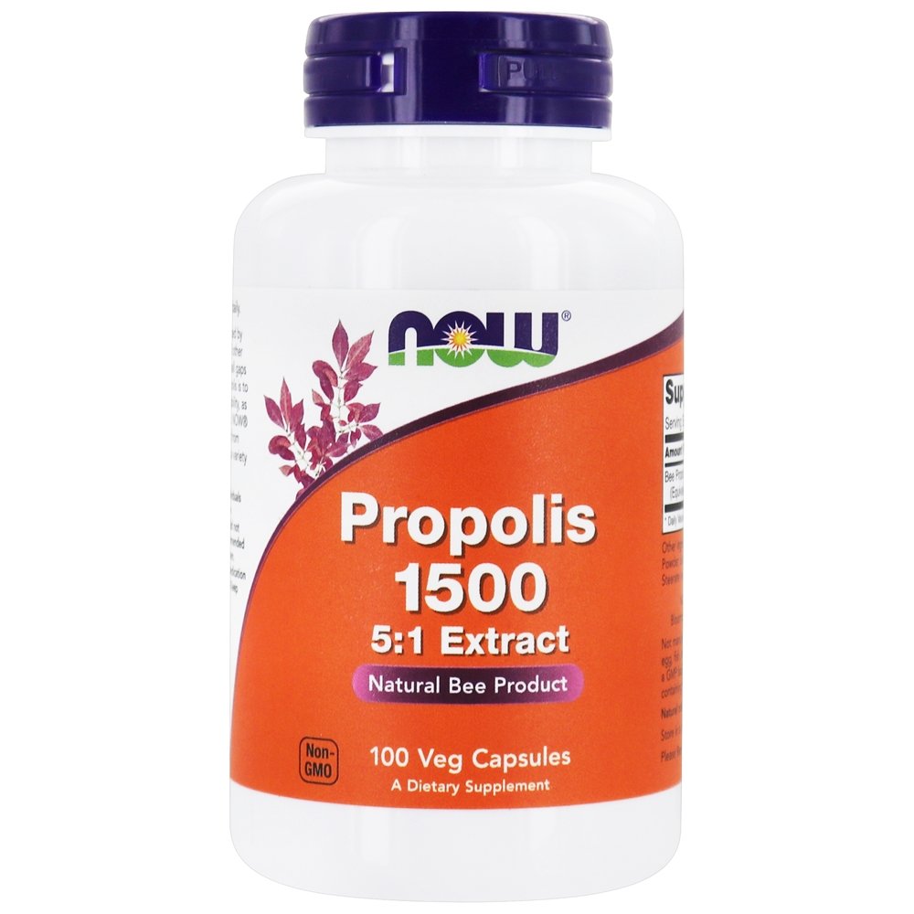 Comprar Própolis 1500 mg. - 100 Cápsula (s) vegetal (s) NOW Foods