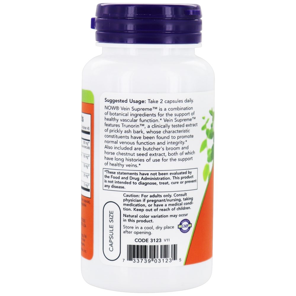 Comprar Veia Suprema - 90 Cápsula (s) vegetal (s) NOW Foods - Imagem 3