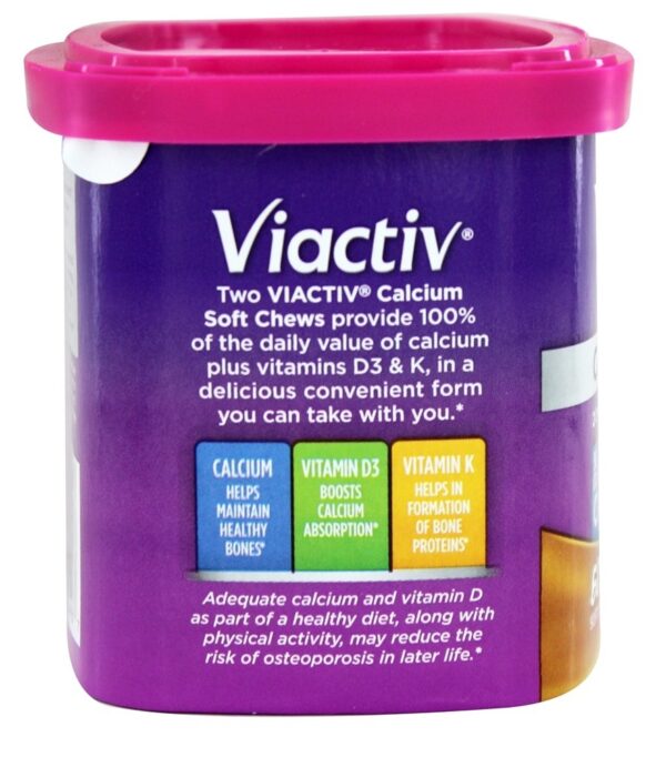 Comprar Cálcio Viactiv Macio Mastiga Caramelo - 60 Mastigação (s) McNeil Nutritionals - Imagem 4