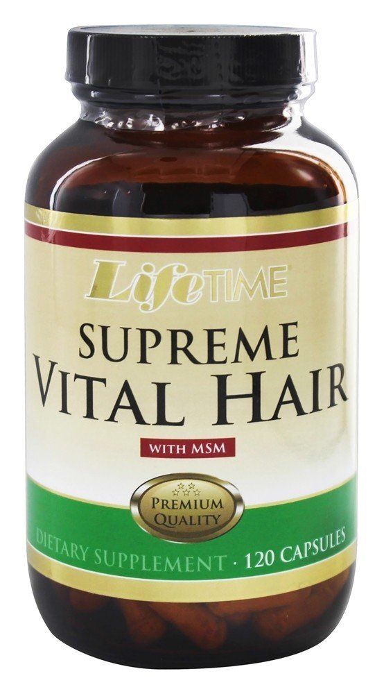 Comprar Supreme Vital Hair com MSM Suplemento Capilar - Cápsulas 120 LifeTime Vitamins