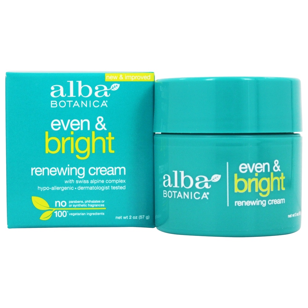 Comprar Creme de renovação uniforme e brilhante - 2 oz. Alba Botanica