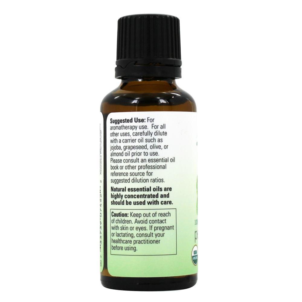 Comprar 100 % Pure e Óleo Essencial Orgânico Menta - 1 fl. oz. NOW Foods - Imagem 3