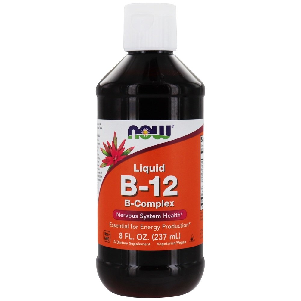 Comprar Vitamina B12 Complexo B Líquido - 8 fl. oz. NOW Foods