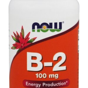 Comprar Vitamina B2 Riboflavina 100 mg. - Cápsulas 100 NOW Foods