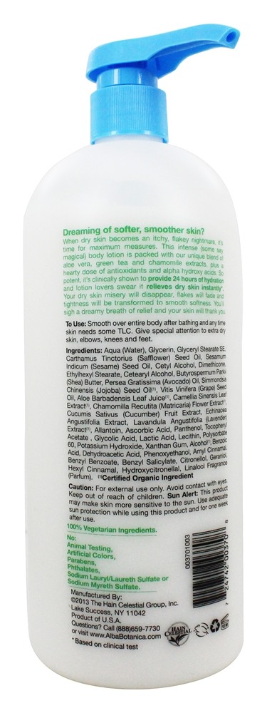 Comprar Loção Corporal Muito Emoliente Fórmula Máxima de Pele Seca - 32 fl. oz. Alba Botanica - Imagem 2