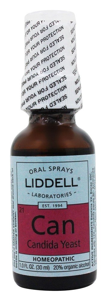 Comprar Pulverizador oral homeopático do fermento do Candida - 1 fl. oz. Liddell Laboratories