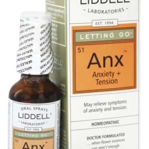 Comprar Deixar ir Ansiedade + Tensão Oral Spray Homeopático - 1 fl. oz. Liddell Laboratories