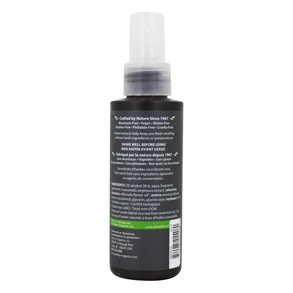 Comprar Men's Stock Spray Desodorante Natural Aroma Pinho de Ervas - 4 fl. oz. Aubrey Organics - Imagem 2