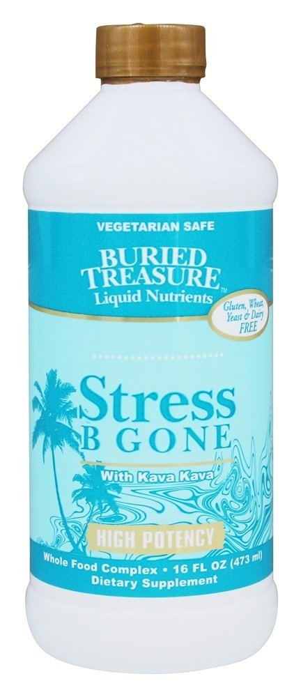 Comprar Estresse B Ido com Kava Kava Alto Potência - 16 fl. oz. Buried Treasure Products