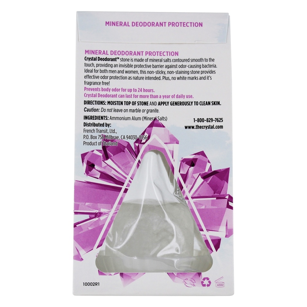 Comprar Cristal Mineral Deodorant Stone Unscented - 5 oz. Crystal Body Deodorant - Imagem 2