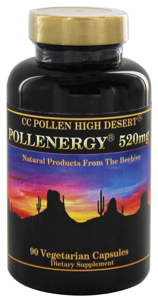 Comprar Polenergia de Alto Deserto 520 mg. - Cápsulas vegetarianas 90 CC Pollen