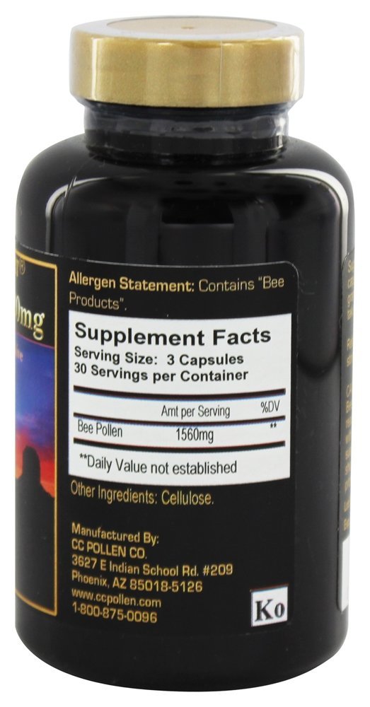 Comprar Polenergia de Alto Deserto 520 mg. - Cápsulas vegetarianas 90 CC Pollen - Imagem 2