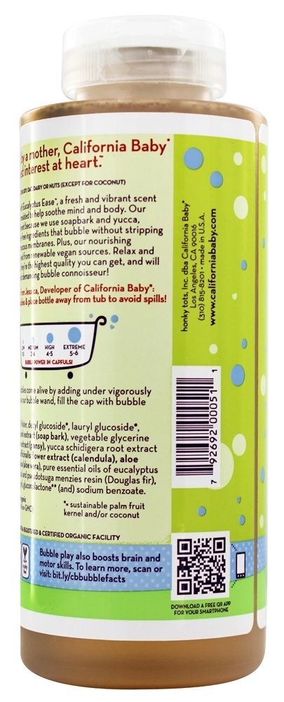 Comprar Banho de espuma com eucalipto Pure Óleos essenciais Eucalipto e abeto de Douglas - 13 oz. Anteriormente banho de espuma com aromaterapia California Ba - Imagem 3