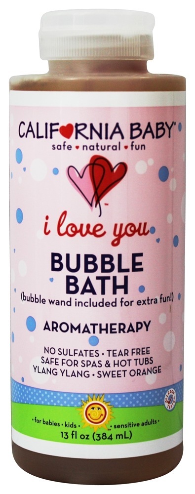 Comprar Banho De Espuma Aromaterapia Com Duas Varinhas De Bolha Eu Te Amo - 13 oz. California Ba