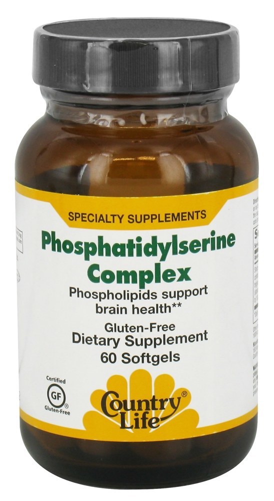 Comprar Complexo de fosfatidilserina - 60 Softgels anteriormente Biochem Country Life