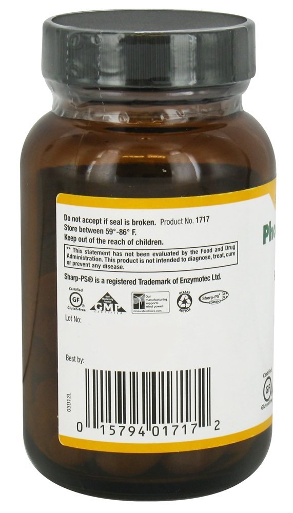 Comprar Complexo de fosfatidilserina - 60 Softgels anteriormente Biochem Country Life - Imagem 3