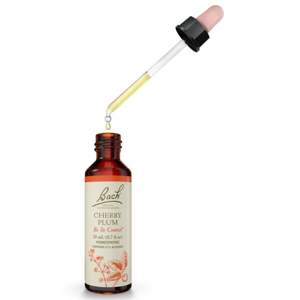Comprar Bach Original flor remédio conta-gotas essência de flor de ameixa de cereja - 20 ml. Bach - Imagem 4