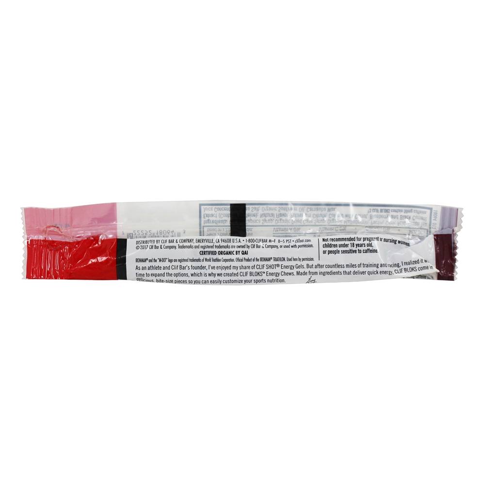 Comprar Tiro Blok Eletrólito Mastiga com 50mg Cafeína Preto Cereja - 6 Mastiga Clif Bar - Imagem 3