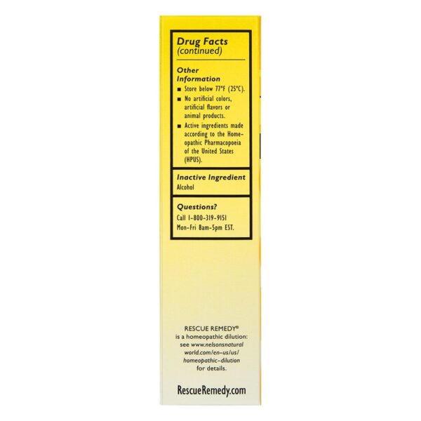 Comprar Remédio de resgate Spray Natural Stress Relief - 20 ml. Bach - Imagem 4
