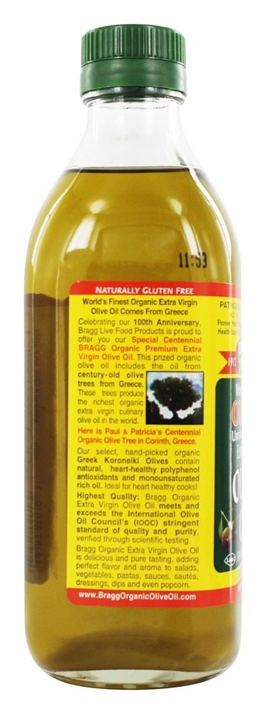 Comprar Azeite Virgem Extra Orgânico - 16 fl. oz. Bragg - Imagem 3
