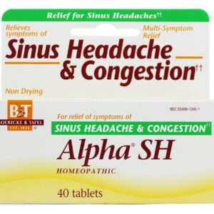 Comprar Alpha cefaleia sinusal - 40 Tablets Boericke & Tafel