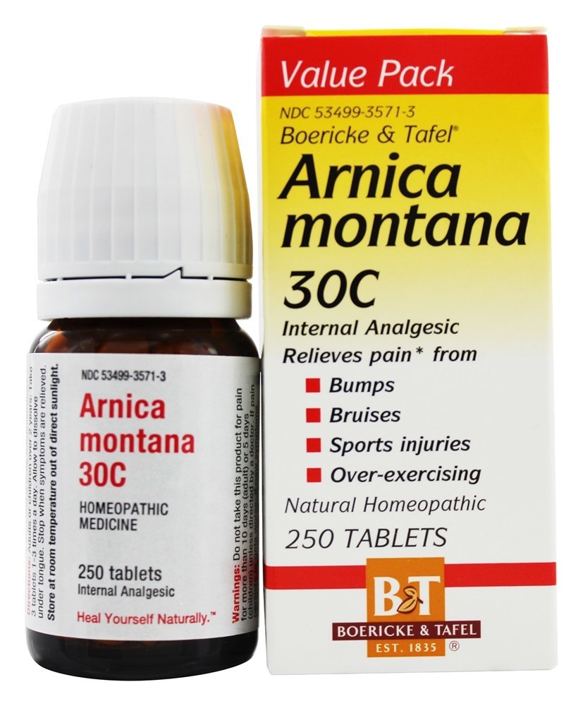 Comprar Arnica Montana 30 C - 250 Tablets Boericke & Tafel