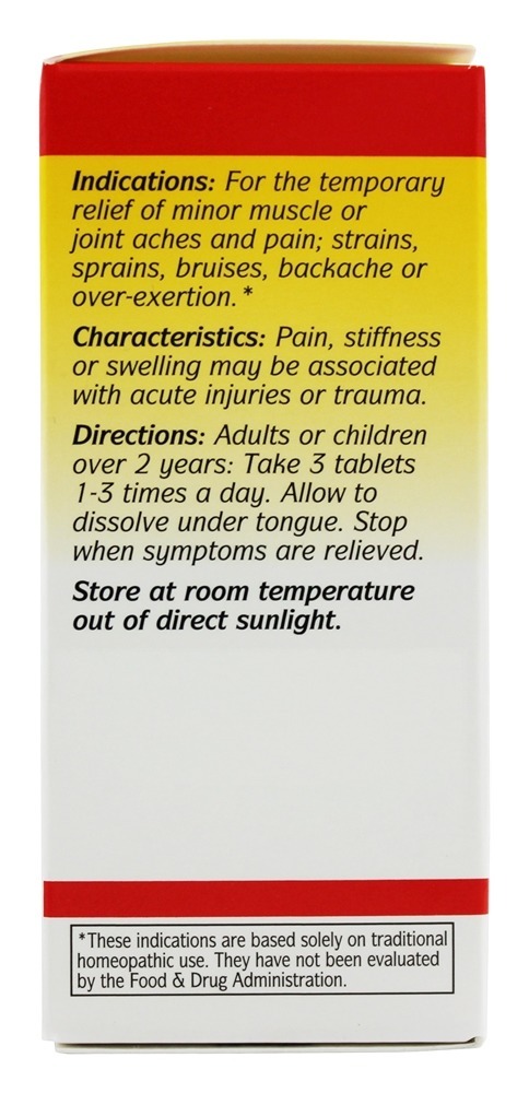 Comprar Arnica Montana 30 C - 250 Tablets Boericke & Tafel - Imagem 3