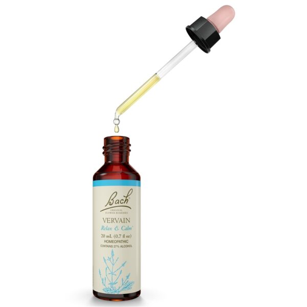 Comprar Bach flor Original Remedy conta-gotas Vervain flor essência - 20 ml. Bach - Imagem 4