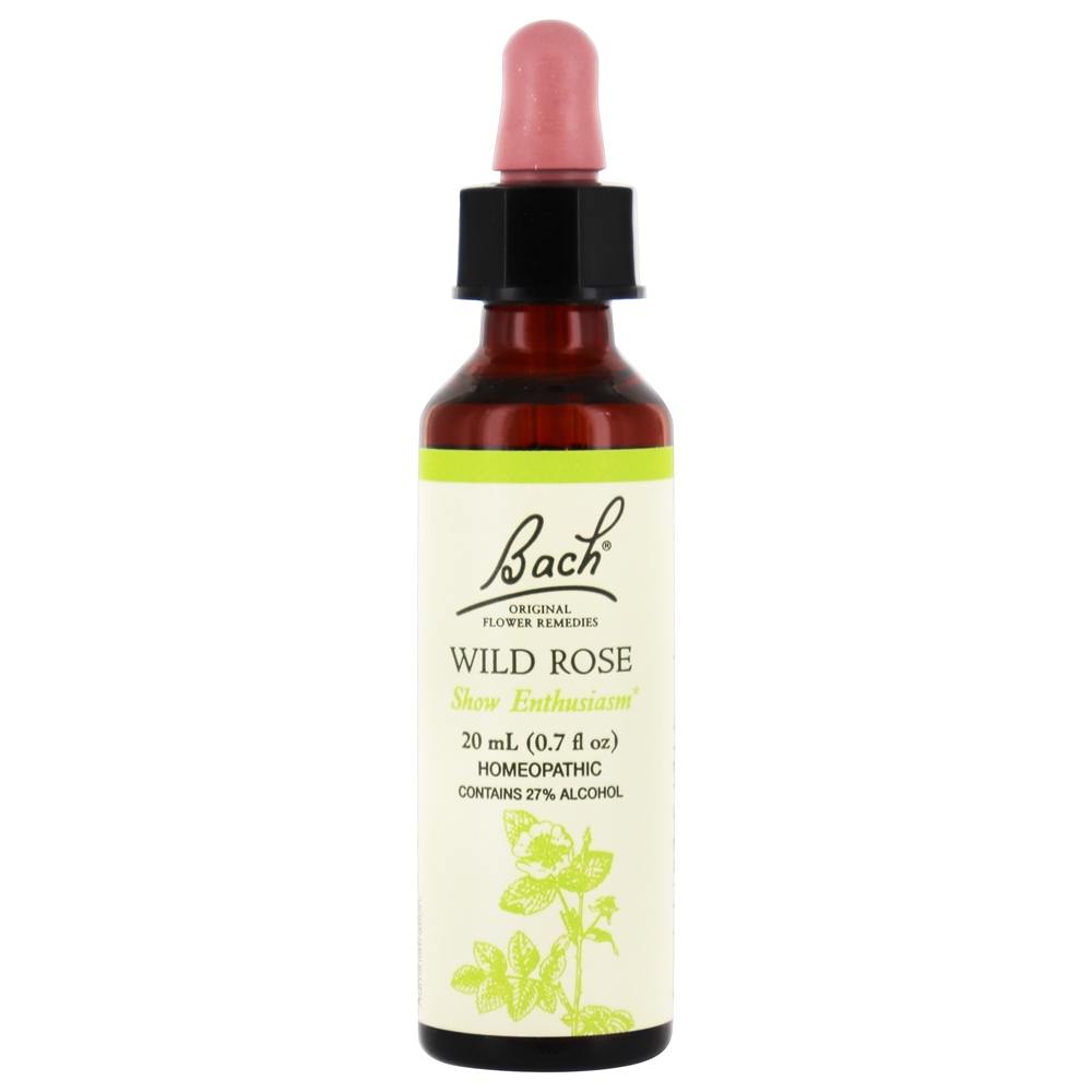 Comprar Bach Flor Original Remedy Dropper Wild Rose Flor Essência - 20 ml. Bach