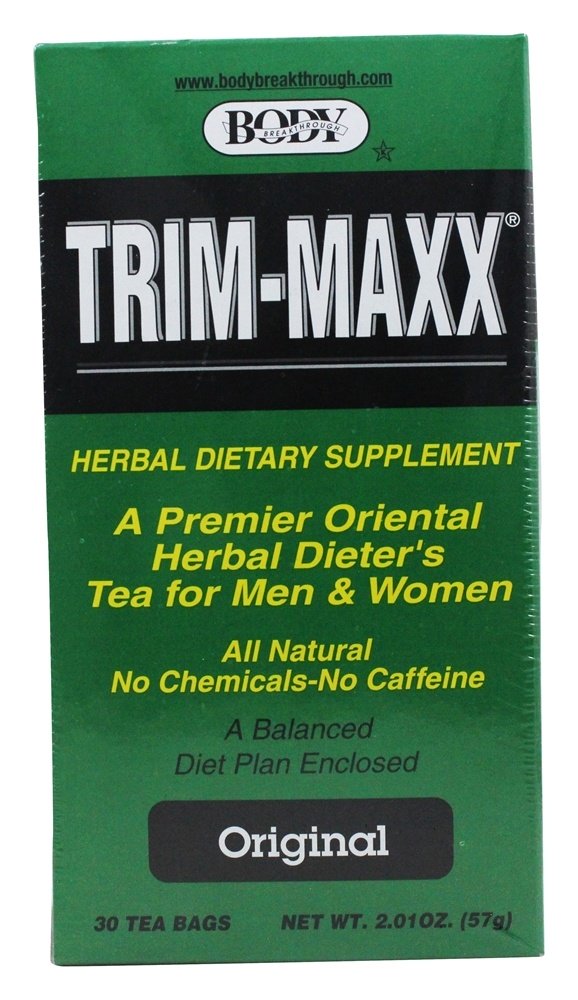 Comprar Trim-Maxx Herbal Dieter Chá para Homens e Mulheres Original - 30 Saquinhos de Chá Body Breakthrough