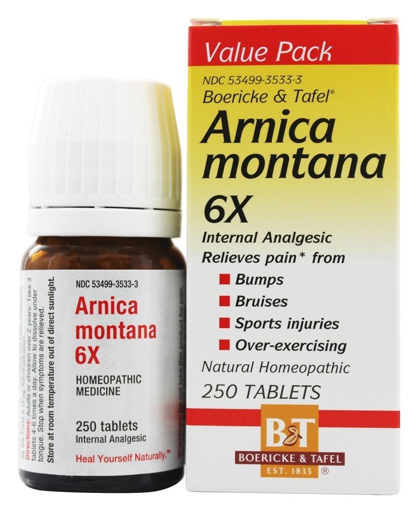 Comprar Arnica Montana 6 X - 250 Tablets Boericke & Tafel