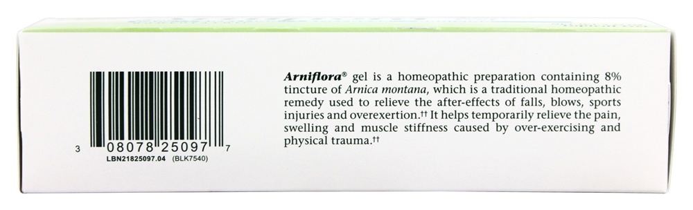 Comprar Arniflora Arnica Gel - 2.75 oz. Boericke & Tafel - Imagem 3