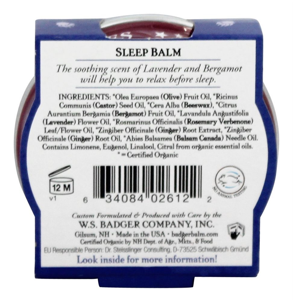 Comprar Bálsamo do sono - 0.75 oz. Badger - Imagem 2